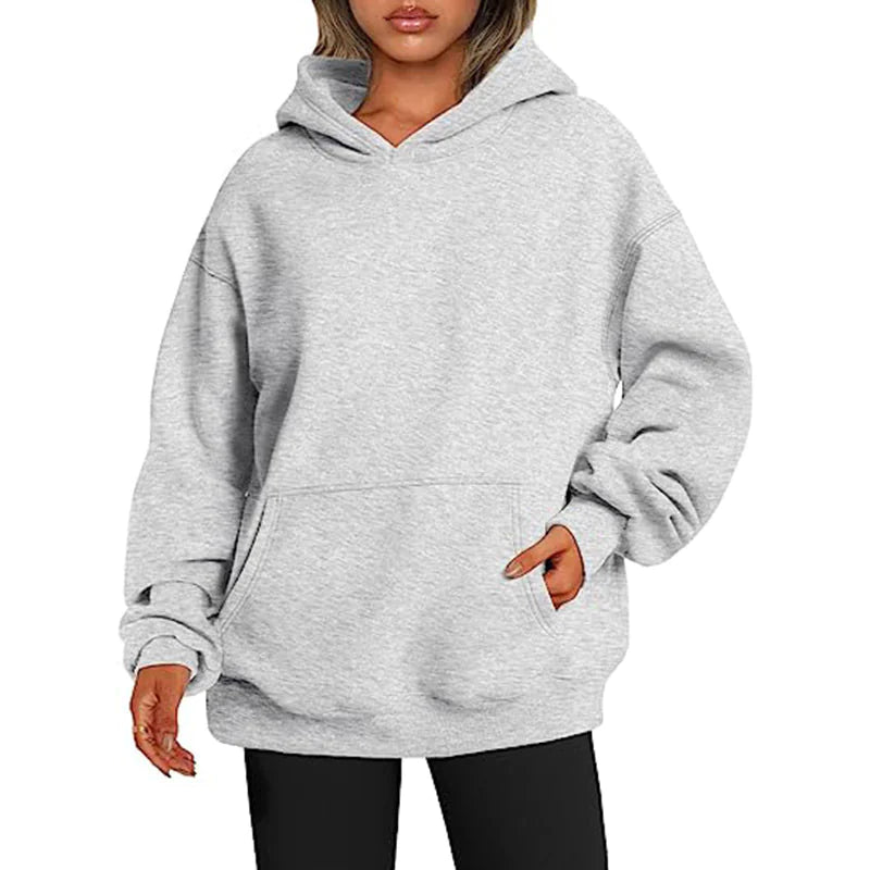 Ladies' Pocketed Hoodies