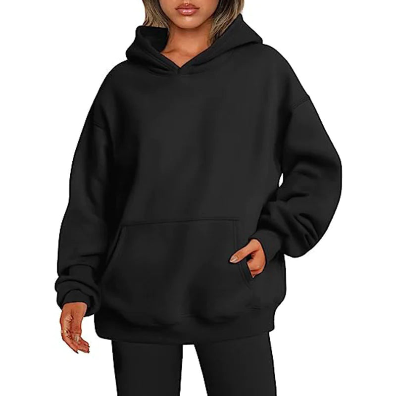 Ladies' Pocketed Hoodies